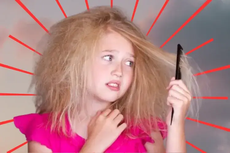 mejor truco para desenredar el pelo de tu niña